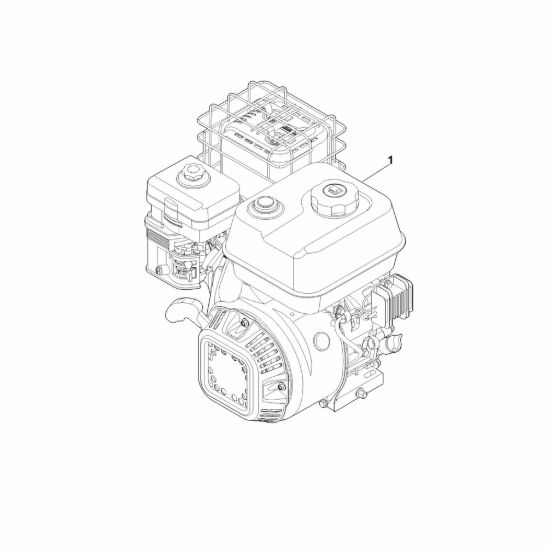Picture of A - Motore completo EHC 700.0 (EHC700-0004)